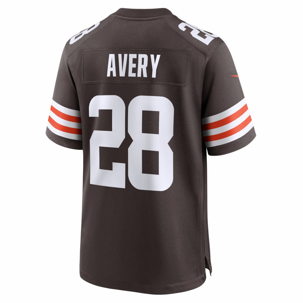 Tre Avery Cleveland Browns Team Game Jersey - Brown | Nike outlet