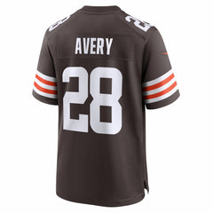 Tre Avery Cleveland Browns Team Game Jersey - Brown | Nike outlet