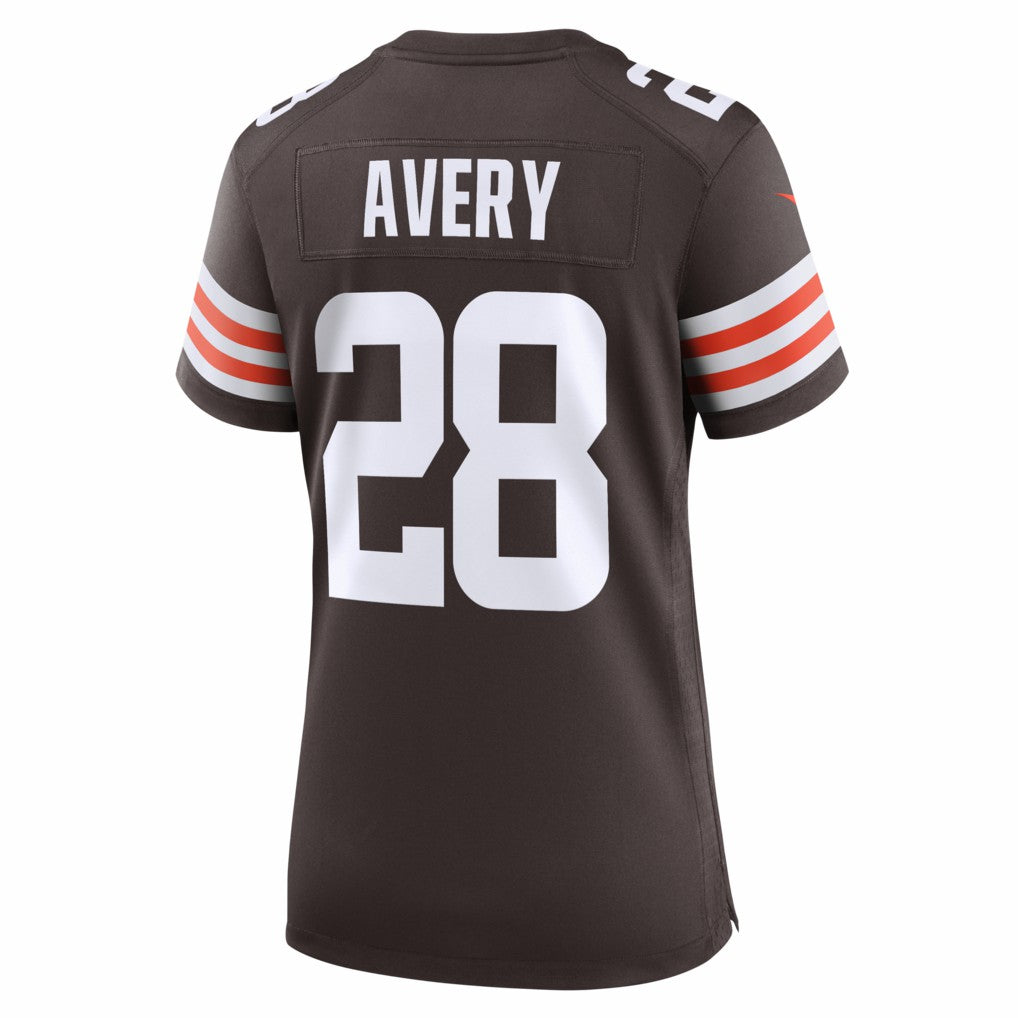 Tre Avery Cleveland Browns Women's Team Game Jersey - Brown | Nike for sale
