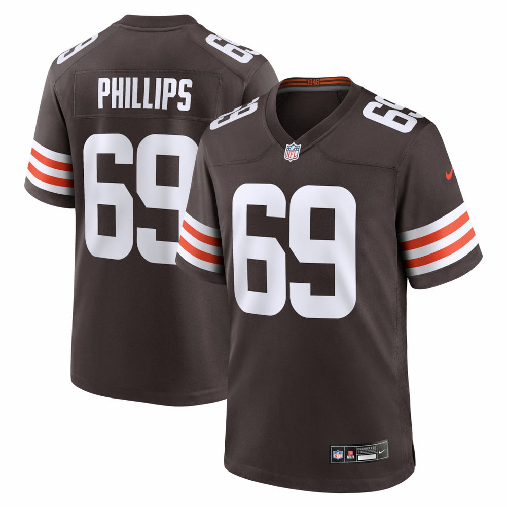 Tyre Phillips Cleveland Browns Team Game Jersey - Brown | Nike outlet