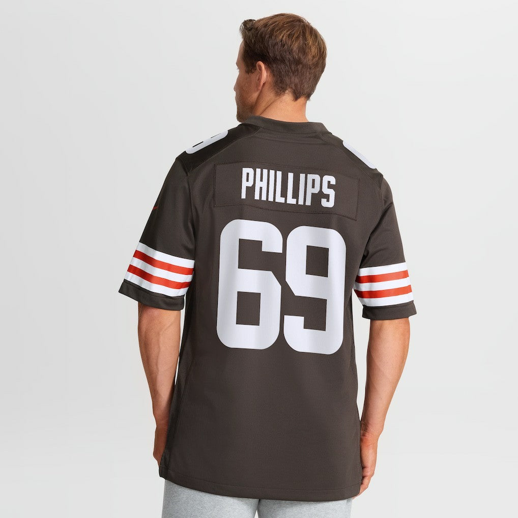 Tyre Phillips Cleveland Browns Team Game Jersey - Brown | Nike outlet