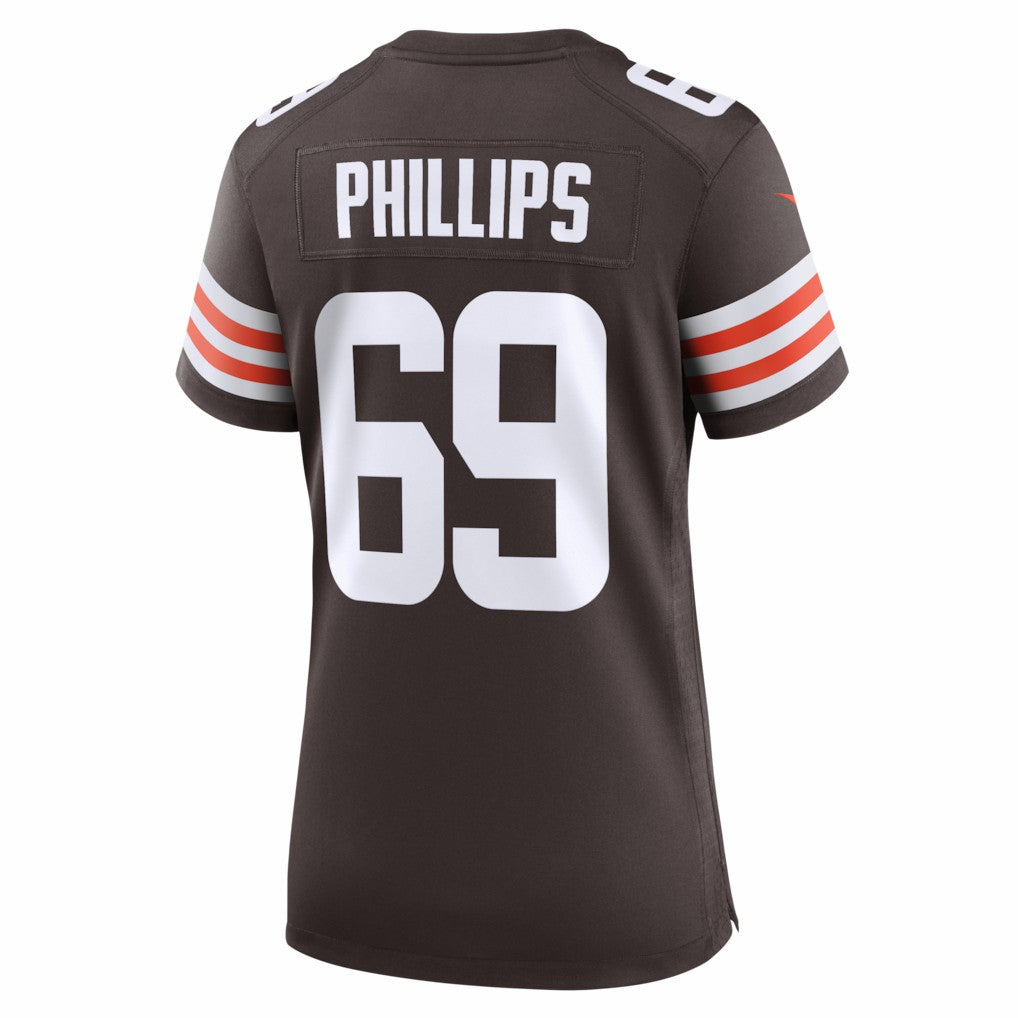 Tyre Phillips Cleveland Browns Women's Team Game Jersey - Brown | Nike on sale