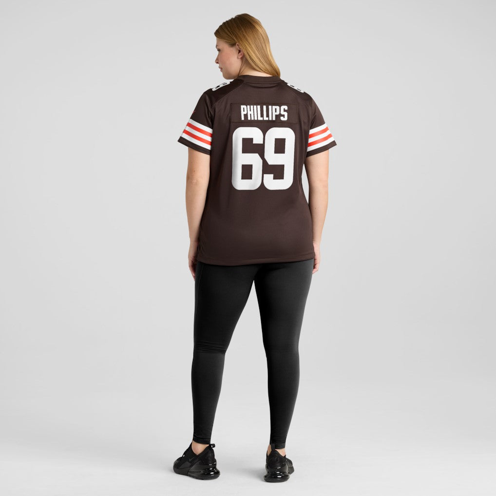 Tyre Phillips Cleveland Browns Women's Team Game Jersey - Brown | Nike on sale
