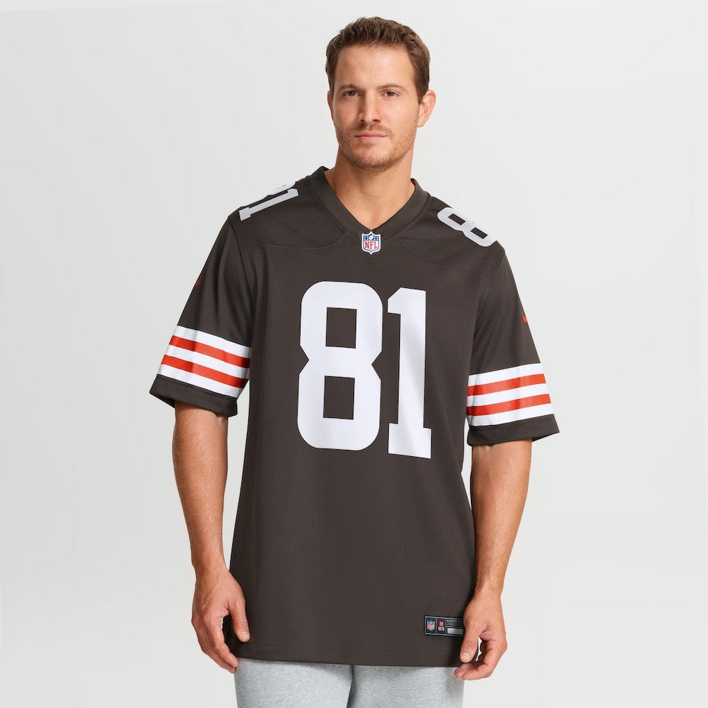 Luke Floriea Cleveland Browns Team Game Jersey - Brown | Nike online