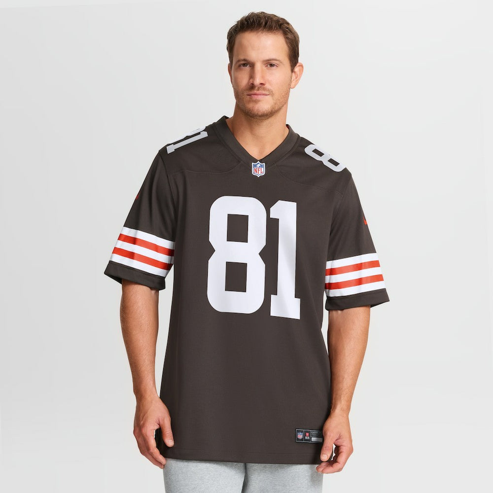 Luke Floriea Cleveland Browns Team Game Jersey - Brown | Nike online