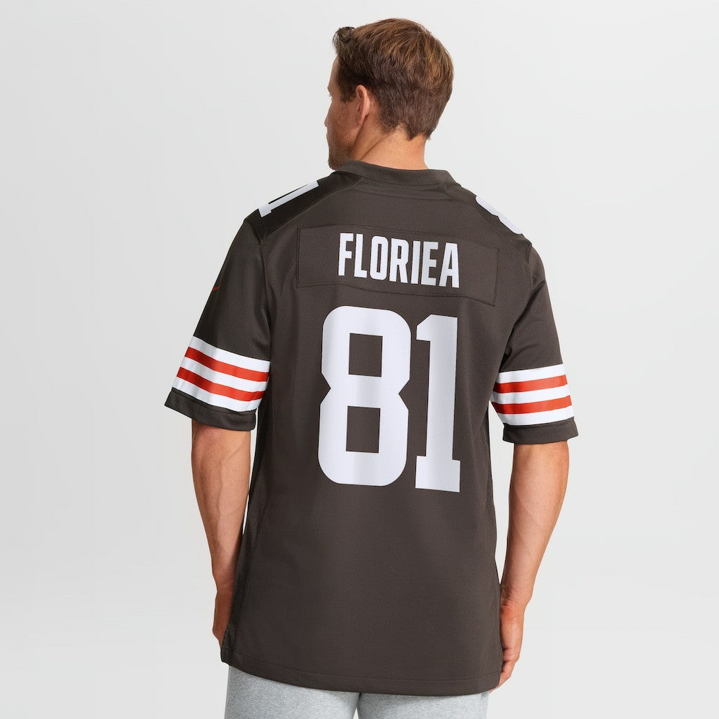 Luke Floriea Cleveland Browns Team Game Jersey - Brown | Nike online
