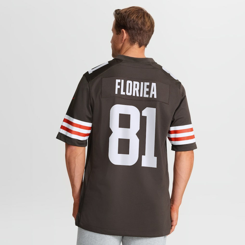 Luke Floriea Cleveland Browns Team Game Jersey - Brown | Nike online