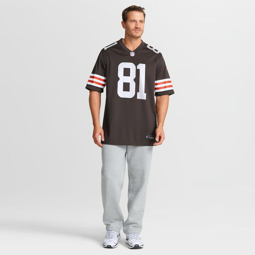 Luke Floriea Cleveland Browns Team Game Jersey - Brown | Nike online
