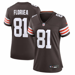 Luke Floriea Cleveland Browns Women's Team Game Jersey - Brown | Nike outlet