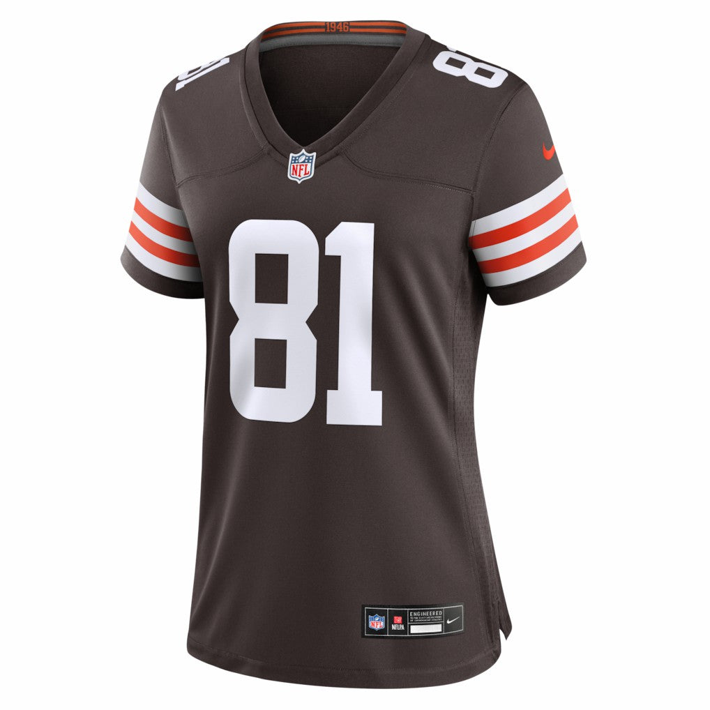 Luke Floriea Cleveland Browns Women's Team Game Jersey - Brown | Nike outlet