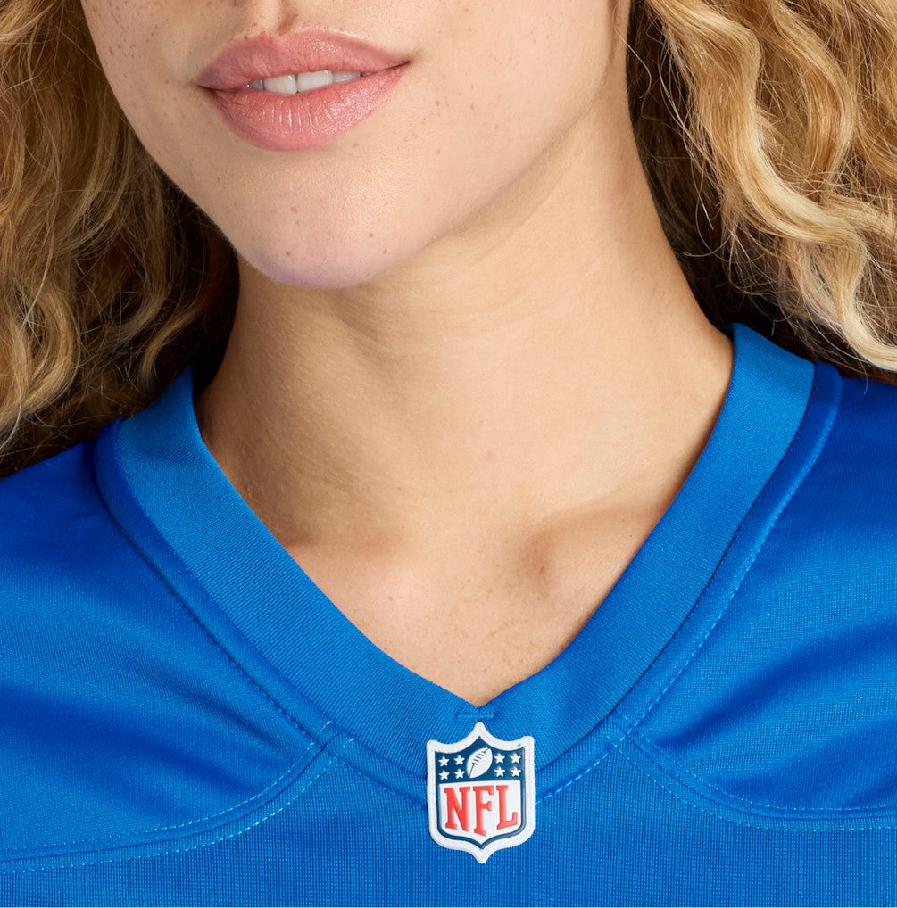 Malik Cunningham Detroit Lions Women's Team Game Jersey - Blue | Nike on sale