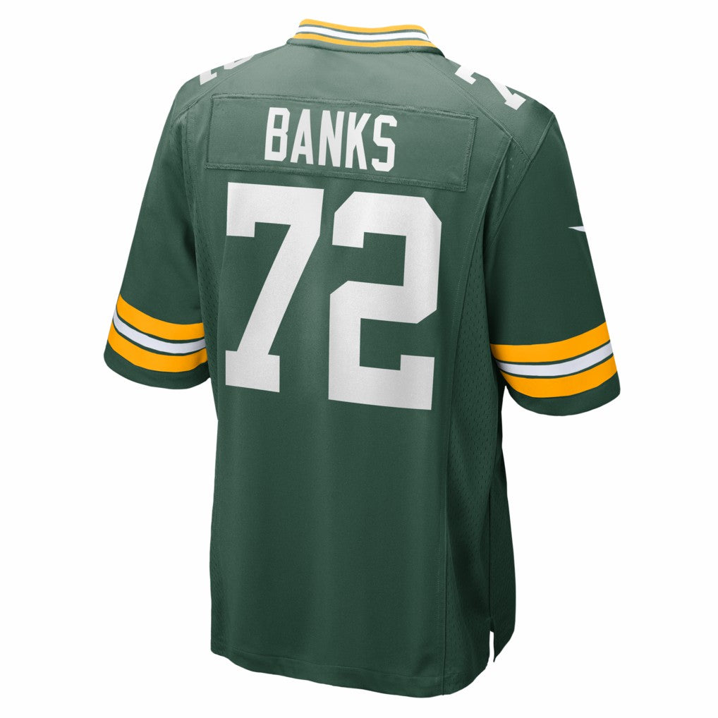 Brant Banks Green Bay Packers Team Game Jersey - Green | Nike discount