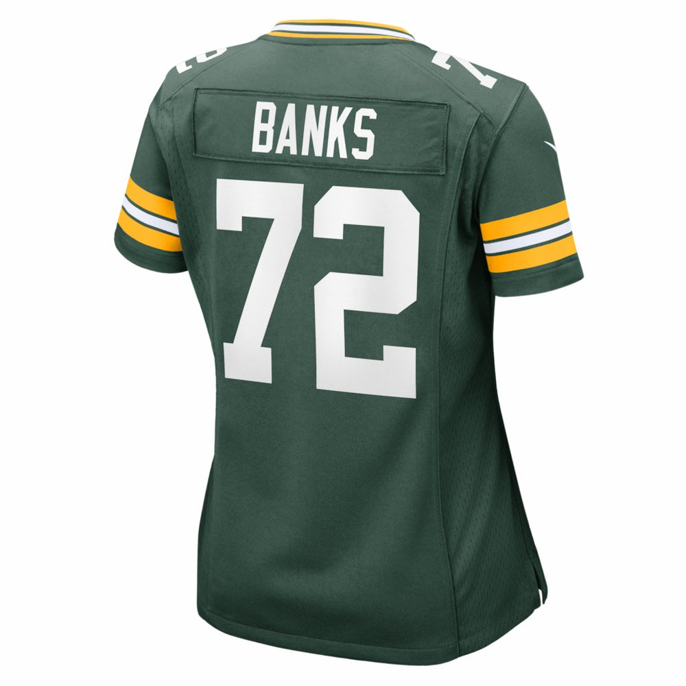 Brant Banks Green Bay Packers Women's Team Game Jersey - Green | Nike sale