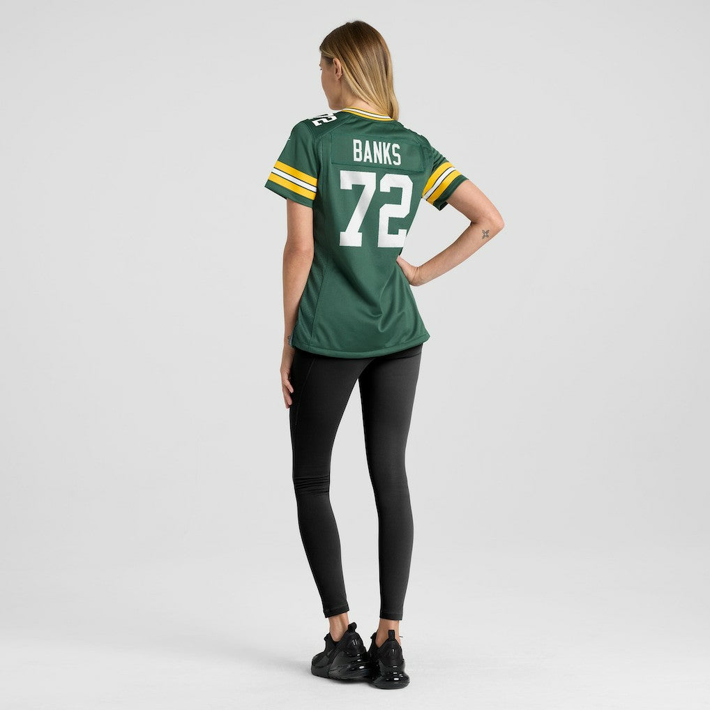 Brant Banks Green Bay Packers Women's Team Game Jersey - Green | Nike sale