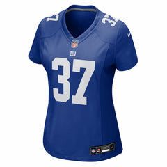 Younghoe Koo New York Giants Women's Team Game Jersey - Royal | Nike for sale