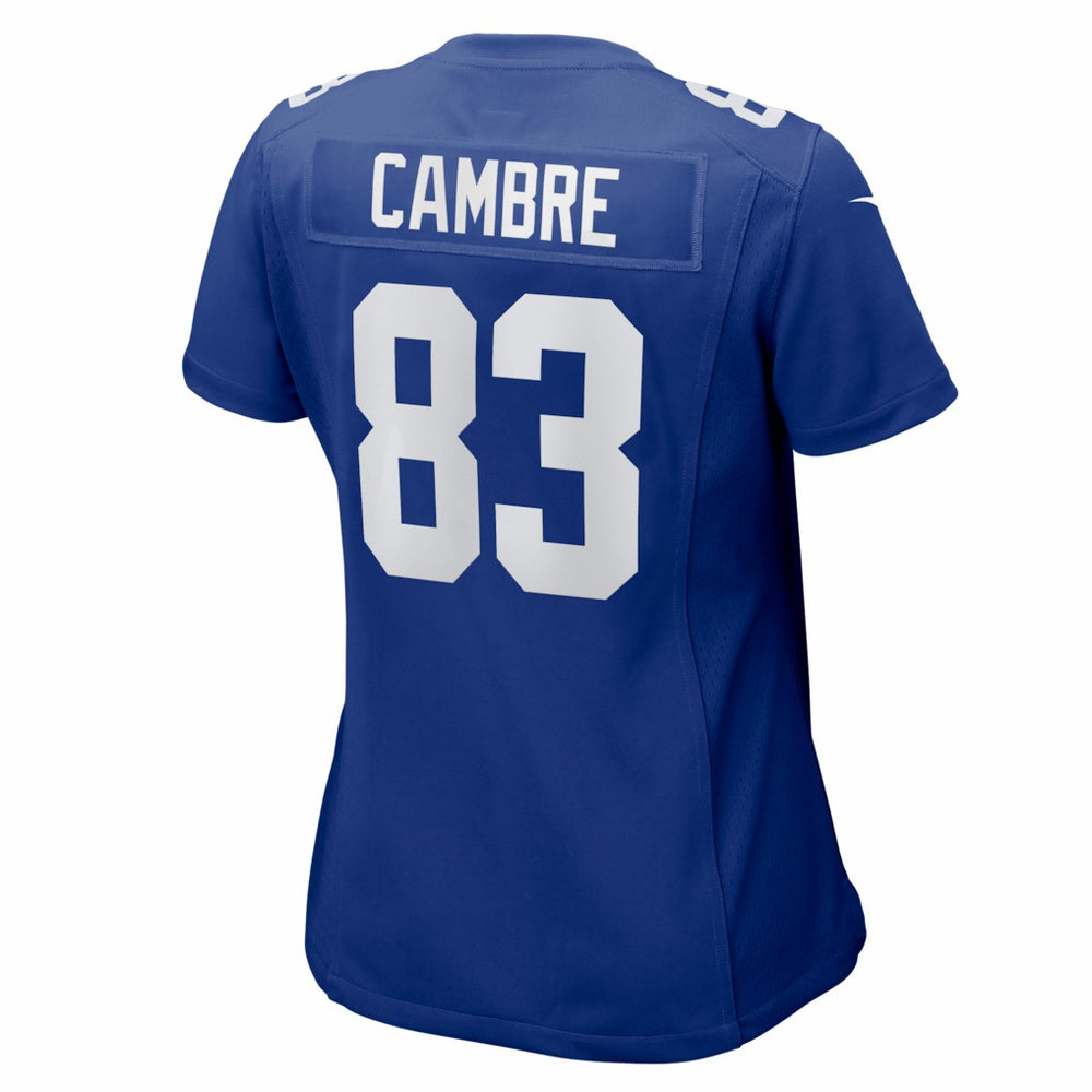 Dalen Cambre New York Giants Women's Team Game Jersey - Royal | Nike sale