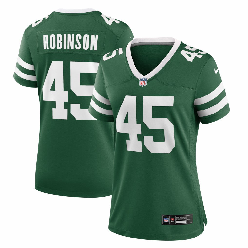 Mark Robinson New York Jets Women's Team Game Jersey - Legacy Green | Nike for sale