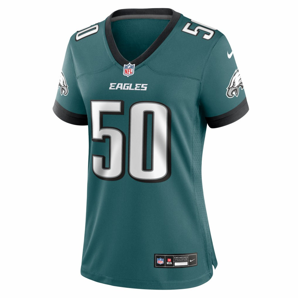 Lance Dixon Philadelphia Eagles Women's Team Game Jersey - Midnight Green | Nike outlet