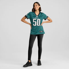 Lance Dixon Philadelphia Eagles Women's Team Game Jersey - Midnight Green | Nike outlet