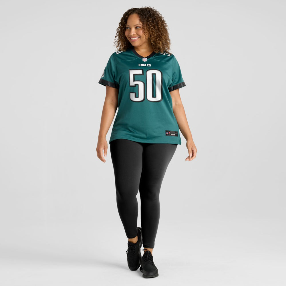 Lance Dixon Philadelphia Eagles Women's Team Game Jersey - Midnight Green | Nike outlet
