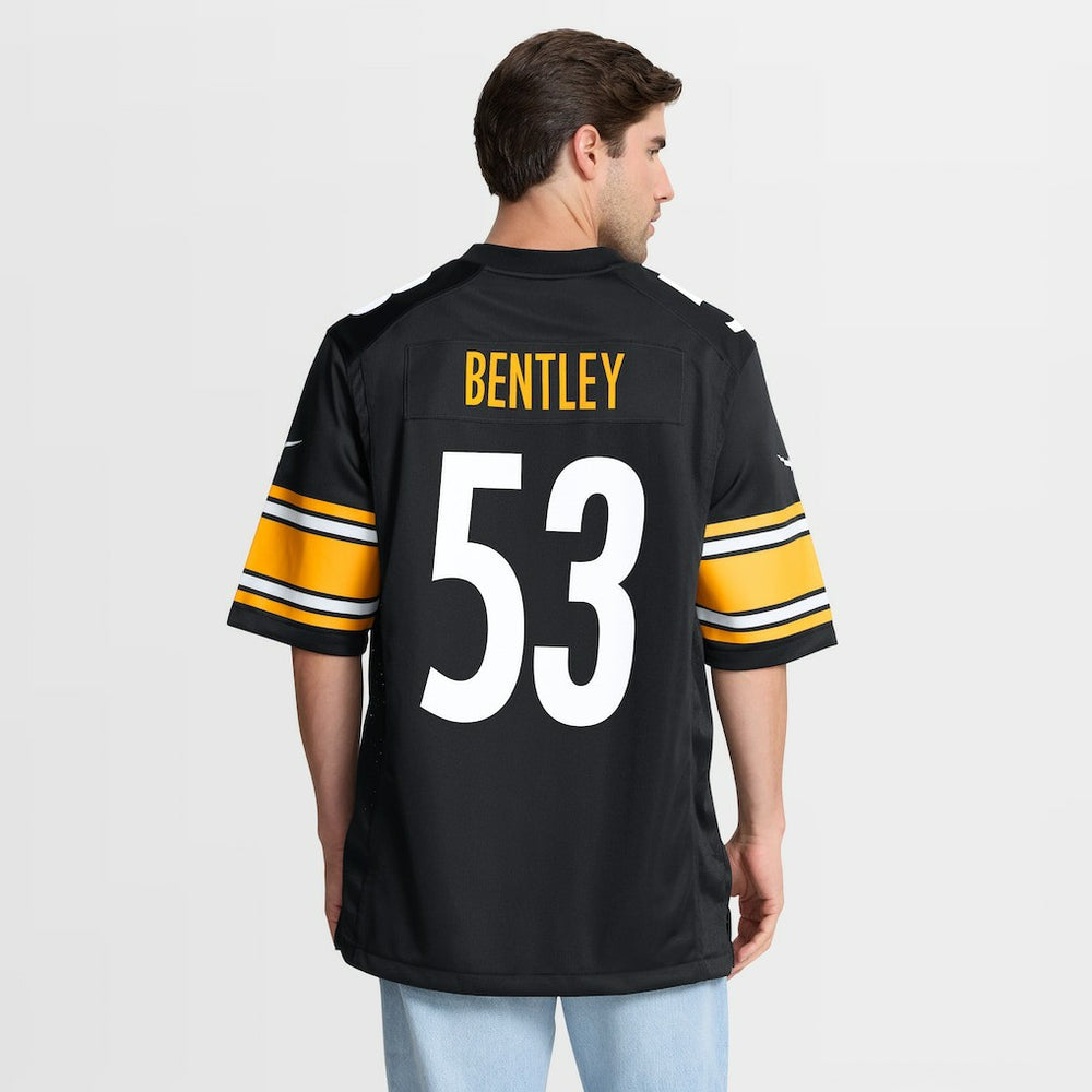 JaWhaun Bentley Pittsburgh Steelers Team Game Jersey - Black | Nike for sale