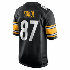 Matt Sokol Pittsburgh Steelers Team Game Jersey - Black | Nike for sale