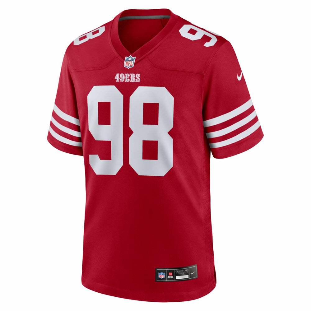 Messiah Swinson San Francisco 49ers Team Game Jersey - Scarlet | Nike cheap