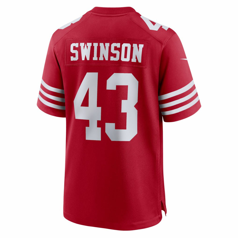 Messiah Swinson San Francisco 49ers Team Game Jersey - Scarlet | Nike cheap