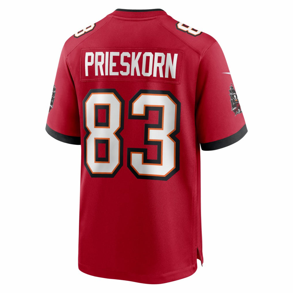 Caden Prieskorn Tampa Bay Buccaneers Team Game Jersey - Red | Nike online