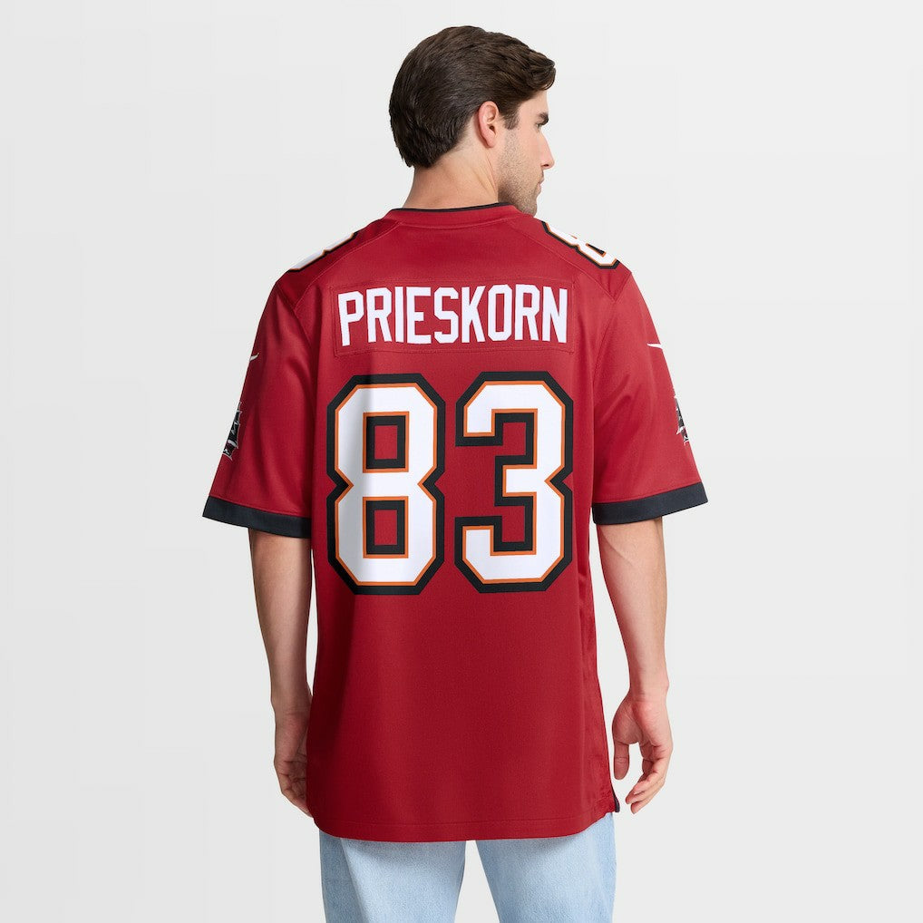Caden Prieskorn Tampa Bay Buccaneers Team Game Jersey - Red | Nike online