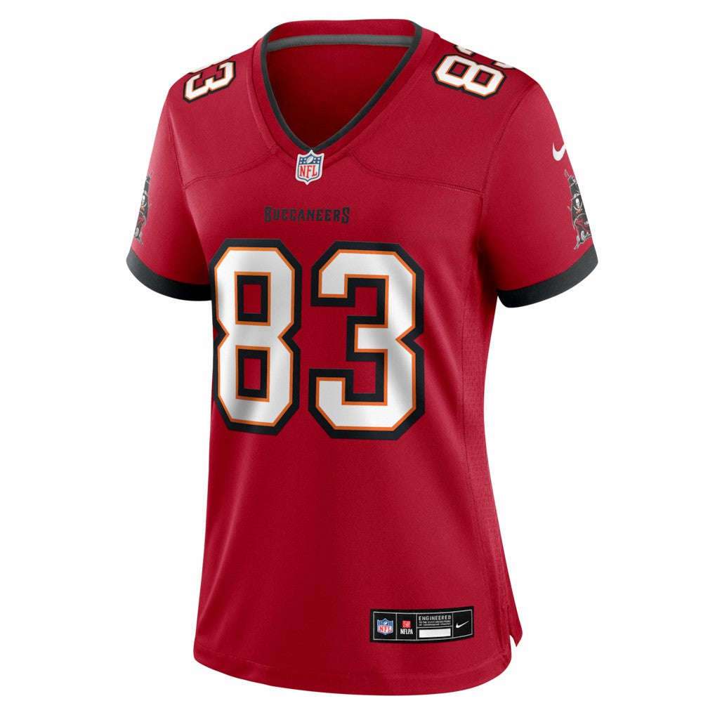 Caden Prieskorn Tampa Bay Buccaneers Women's Team Game Jersey - Red | Nike outlet