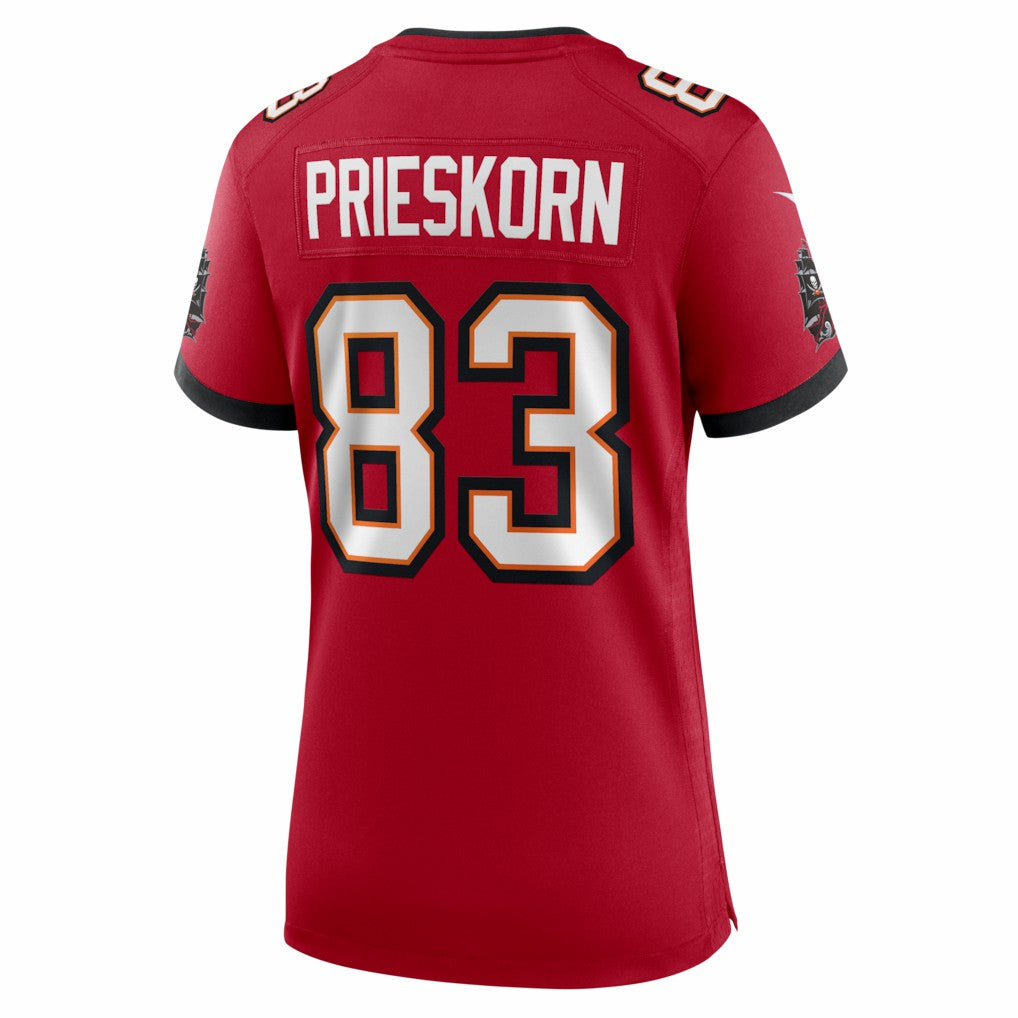 Caden Prieskorn Tampa Bay Buccaneers Women's Team Game Jersey - Red | Nike outlet
