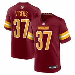 Car'lin Vigers Washington Commanders Team Game Jersey - Burgundy | Nike for sale