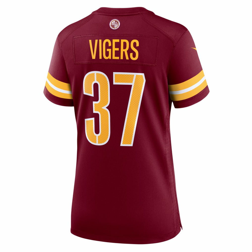 Car'lin Vigers Washington Commanders Women's Team Game Jersey - Burgundy | Nike outlet