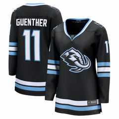 Dylan Guenther Utah Mammoth Fanatics Women's Home Breakaway Player Jersey Black