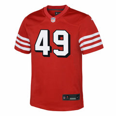The Faithful San Francisco 49ers Youth Alternate 2 Game Jersey - Scarlet | Nike online