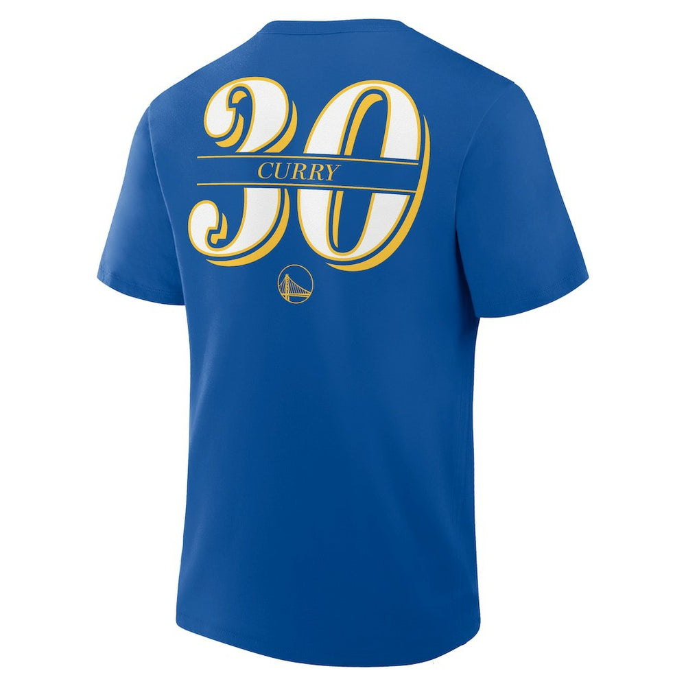 Stephen Curry Golden State Warriors In The Paint Name & Number T-Shirt sale - Royal | Fanatics online