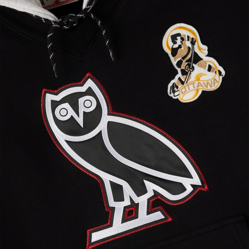 Ottawa Senators OVO x NHL Fleece Hoodie Black