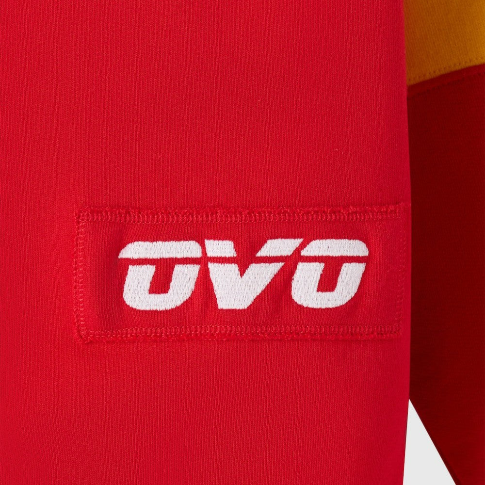 Calgary Flames OVO x NHL Fleece Hoodie Red