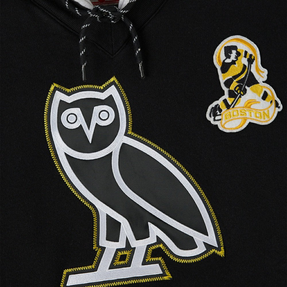 Boston Bruins OVO x NHL Fleece Hoodie Black