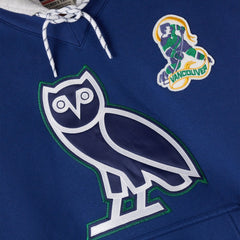 Vancouver Canucks OVO x NHL Fleece Hoodie Blue