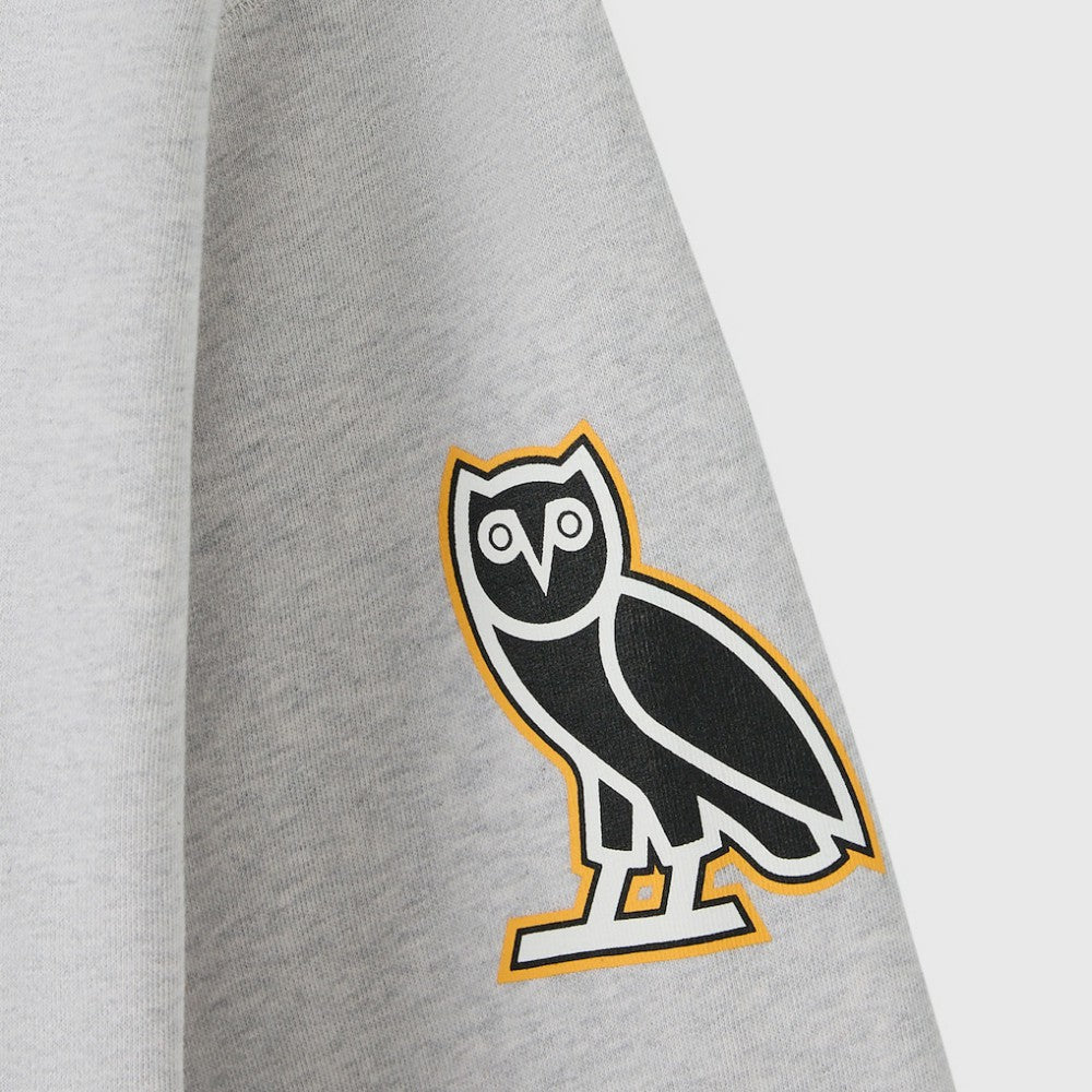 Boston Bruins OVO x NHL Fleece Sweatshirt Heather Gray