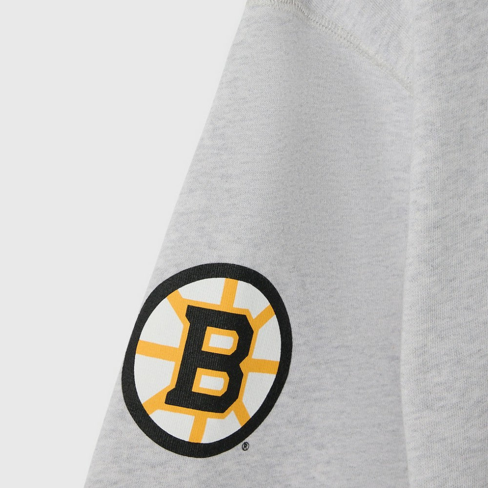 Boston Bruins OVO x NHL Fleece Sweatshirt Heather Gray