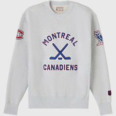 Montreal Canadiens OVO x NHL Fleece Sweatshirt Heather Gray