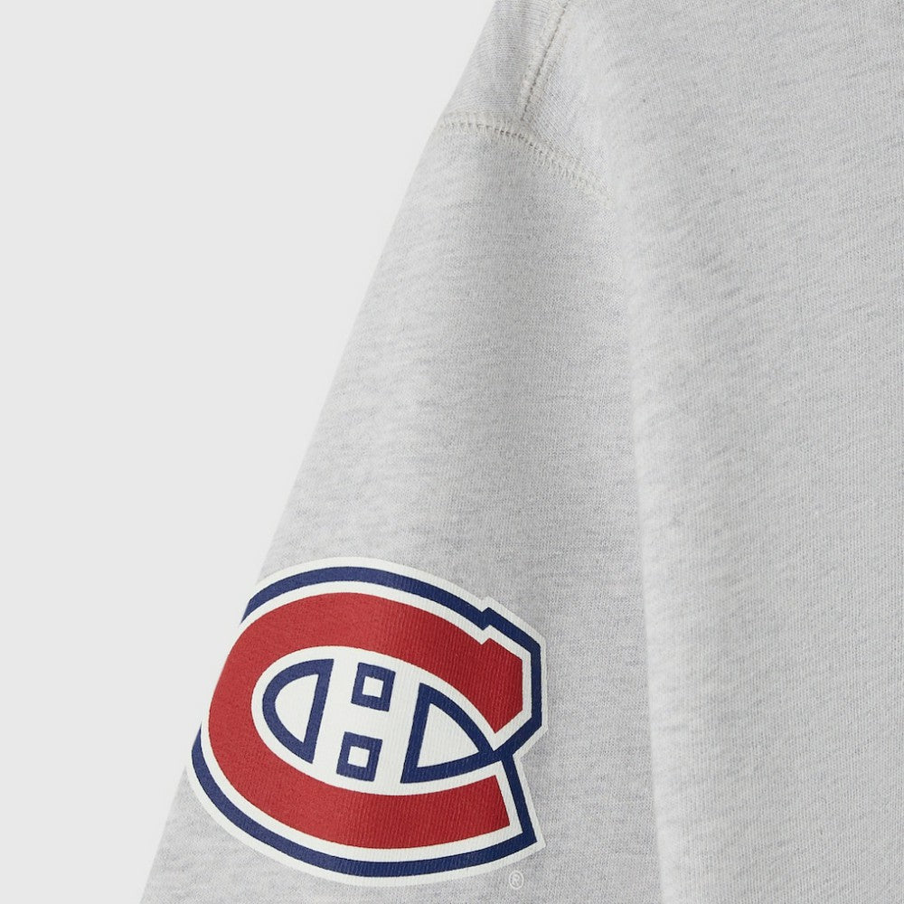 Montreal Canadiens OVO x NHL Fleece Sweatshirt Heather Gray