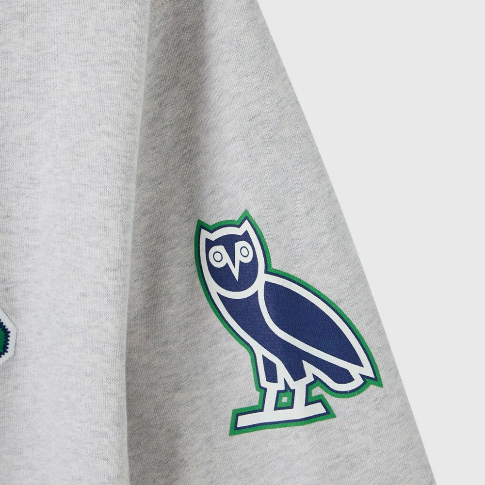Vancouver Canucks OVO x NHL Fleece Sweatshirt Heather Gray