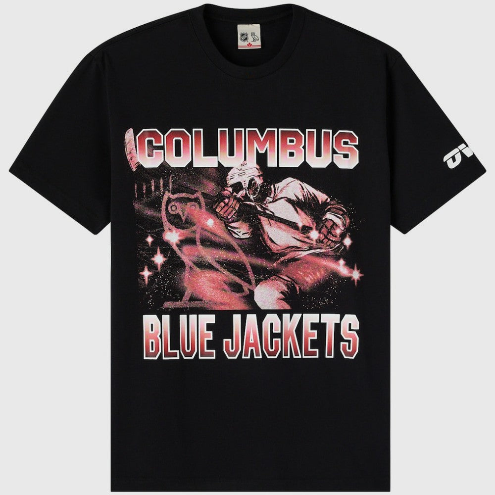 Columbus Blue Jackets OVO x NHL Graphic T-Shirt Black