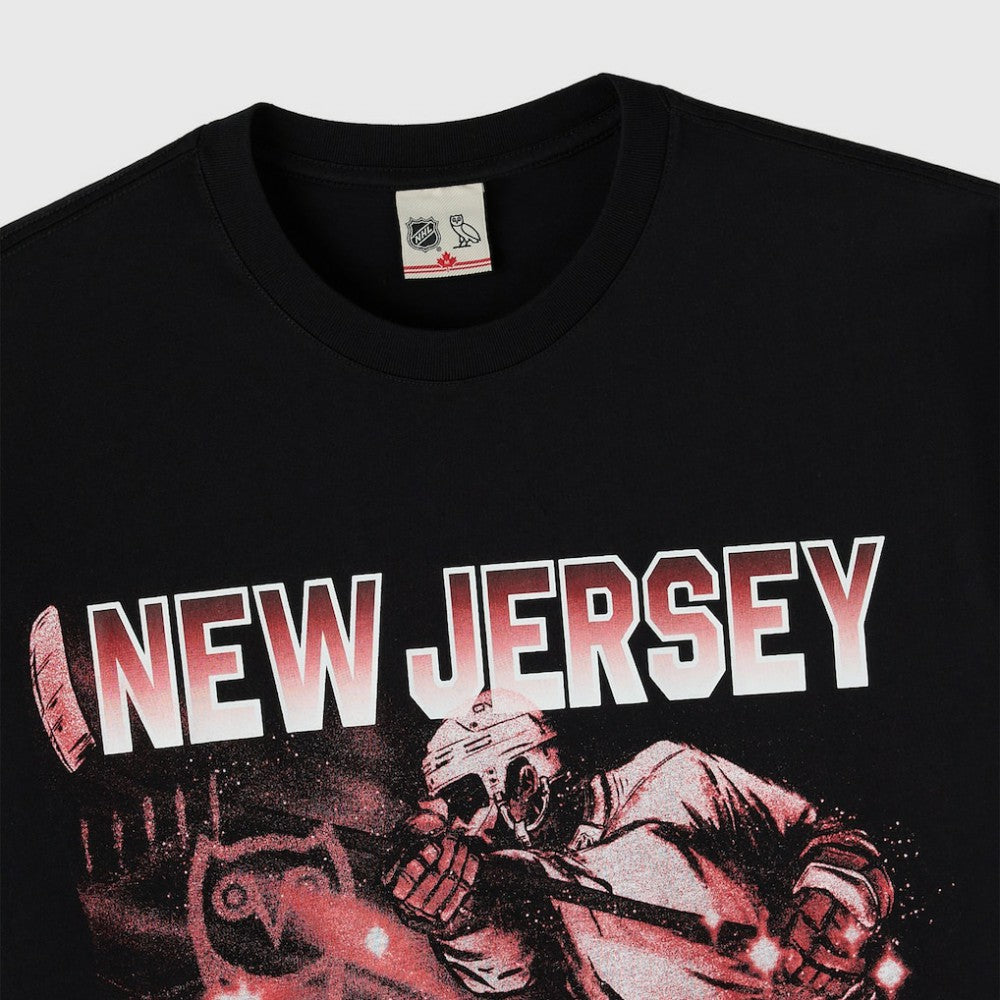 New Jersey Devils OVO x NHL Graphic T-Shirt Black