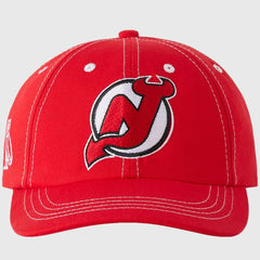 New Jersey Devils OVO x NHL Adjustable Sport Hat Red