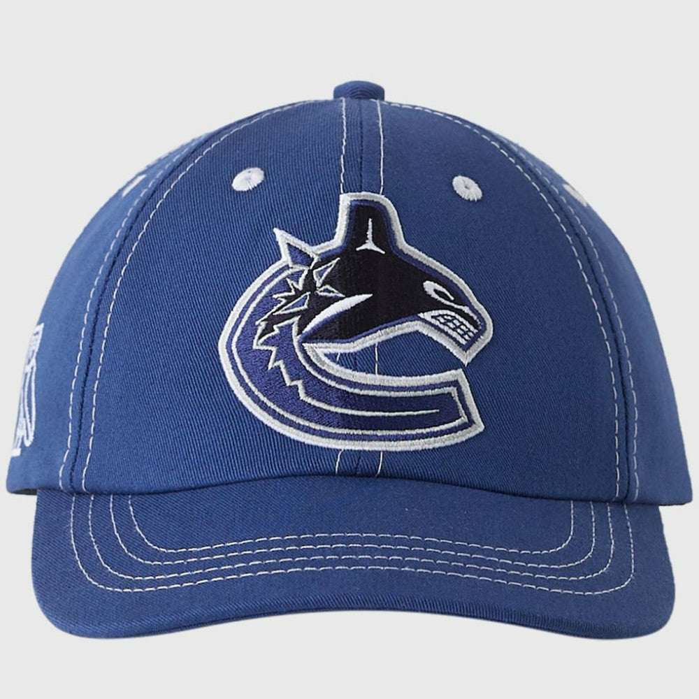 Vancouver Canucks OVO x NHL Adjustable Sport Hat Blue
